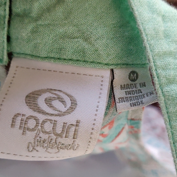 Rip Curl  Aztec print halter keyhole back tank - Picture 8 of 8